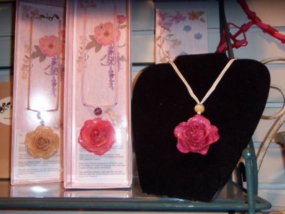 Real Rose Necklace