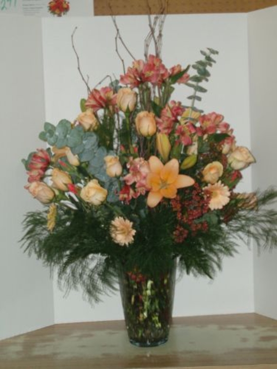 Tall Vase Arrangement