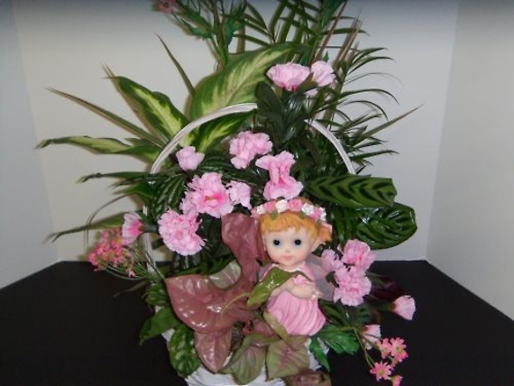 Baby Girl Planter