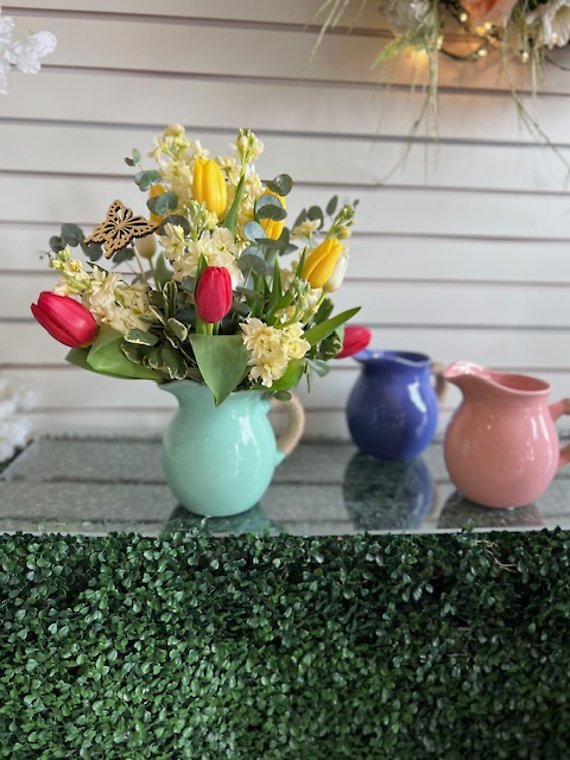 Springtime Pitcher