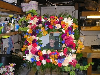 Square Mixed Wreath